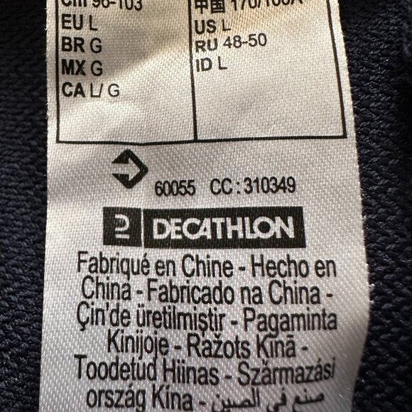 FOUGANZA WOMEN’S RIDING POLO SHIRT – SIZE L – NAVY BLUE - Picture 2 of 6